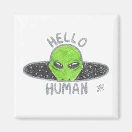 エイリアン磁石 マグネット (正面)