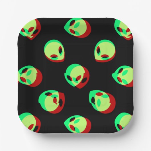 エイリアン紙プレート ペーパープレート (正面)