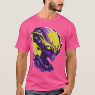 エイリアン紫 Tシャツ