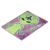 エイリアン絞り染め ノートブック (左側)