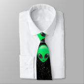 エイリアン絵文字メンズネックタイ ネクタイ (タイ)