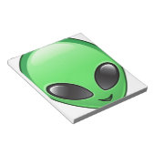 エイリアン絵文字 ノートパッド (アングル)