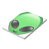 エイリアン絵文字 ノートパッド (回転)