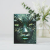 エイリアン美しいザスワンププラネットサイラス ポストカード (スタンド正面)