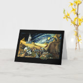 エイリアン考古学グリーティングカード カード (黄色い花)