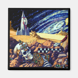 エイリアン考古学スクエアマグネット マグネット