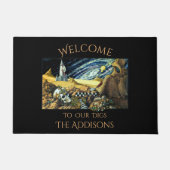 エイリアン考古学パーソナライズされた ドアマット (正面)