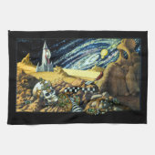 エイリアン考古学 キッチンタオル (横)