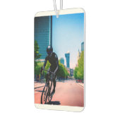 エイリアン自然アース・デジタル・アート・ポスター カーエアーフレッシュナー (左)