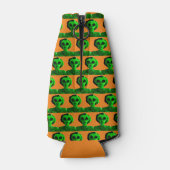 エイリアン自画像 ボトルクーラー (裏面)