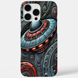 エイリアン船が宇宙の奥底を探検 iPhone 16 PRO MAXケース