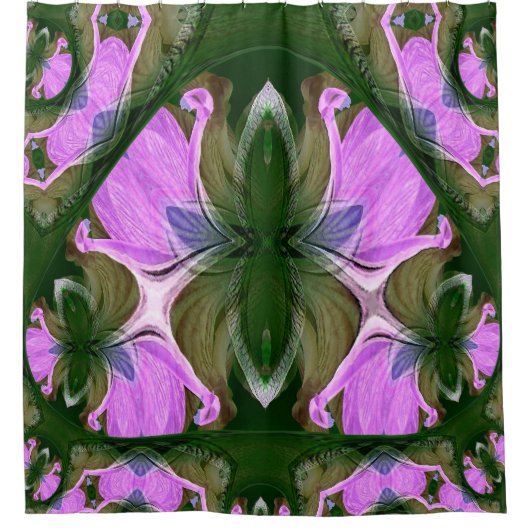 エイリアン花…..... シャワーカーテン (正面)