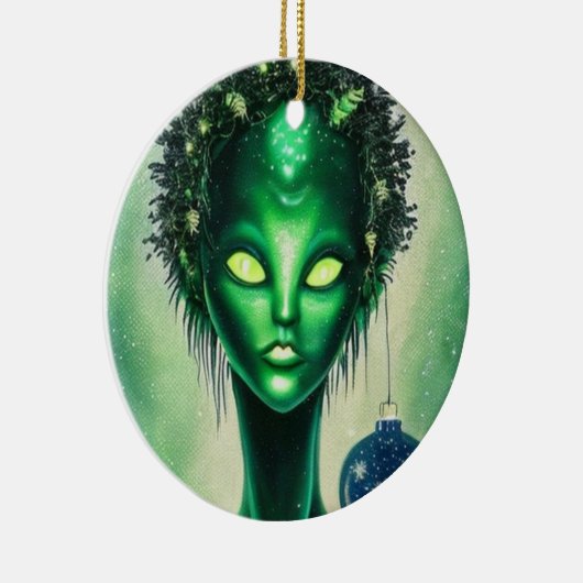エイリアン装飾品 セラミックオーナメント (右)
