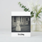 エイリアン見守りはがき ポストカード (スタンド正面)