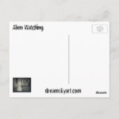 エイリアン見守りはがき ポストカード (裏面)