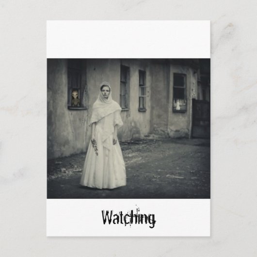 エイリアン見守りはがき ポストカード (正面)