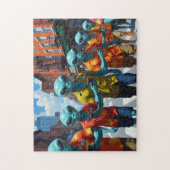 エイリアン観光客パズル- UFO Selfie Jigsaw ジグソーパズル (縦)