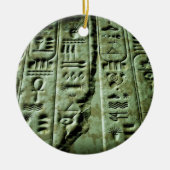 エイリアン記号02 セラミックオーナメント (正面)