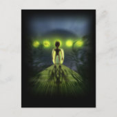 エイリアン訪問者 ポストカード (正面)