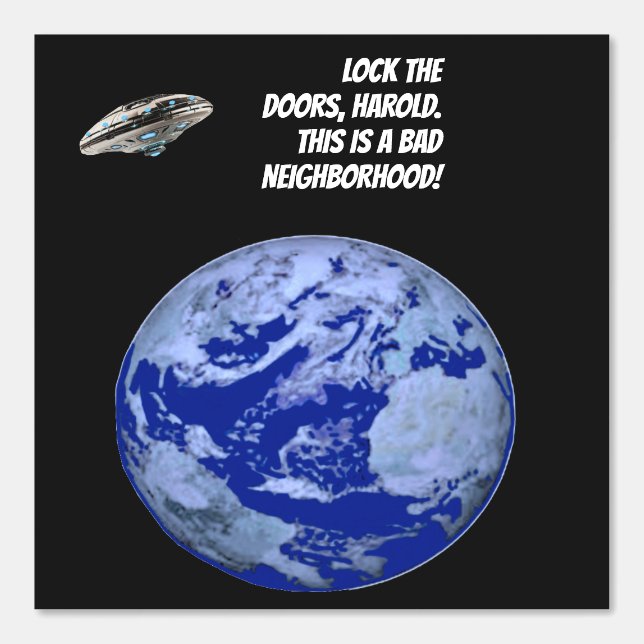 エイリアン訪問者 壁紙 (正面)