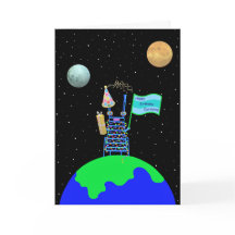 エイリアン誕生日カード1 by Jo Images