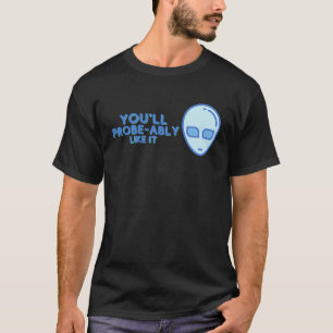 エイリアン誘引プローブETダーティプリン Tシャツ