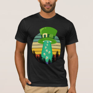  エイリアン誘拐 – XファイルインスパイアエイリアンUFO Tシャツ