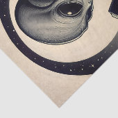 エイリアン読の本ヴィンテージアート 薄葉紙 (詳細)