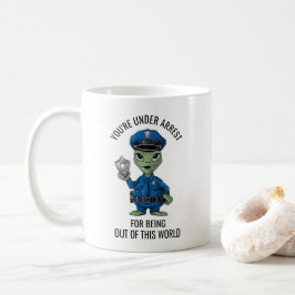 エイリアン警官 コーヒーマグカップ