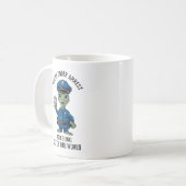 エイリアン警官 コーヒーマグカップ (正面左)