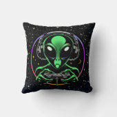 エイリアン遊のゲーム（星付き） クッション (裏面)