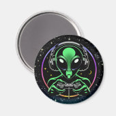 エイリアン遊のゲーム（星付き） マグネット (正面/裏面)