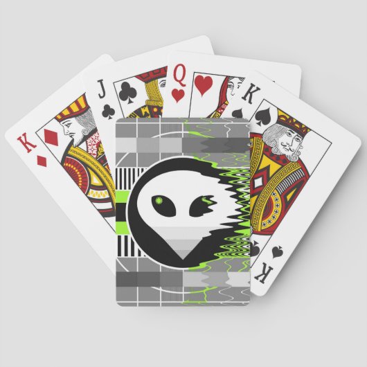 エイリアン遊テレビカード トランプ (裏面)