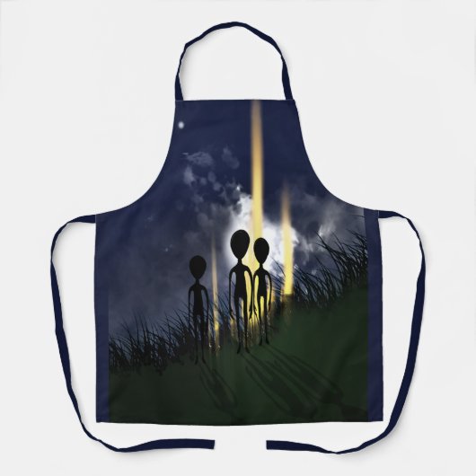 エイリアン遭遇 エプロン (正面)