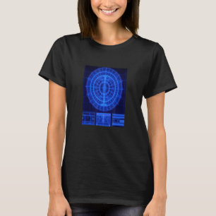 エイリアン遺跡設計図古代宇宙飛行士テオリス Tシャツ