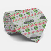 エイリアン醜いクリスマスセーター ネクタイ (ロール)