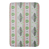 エイリアン醜いクリスマスセーター バスマット (正面縦)