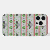エイリアン醜いクリスマスセーター iPhoneケース (裏面横)