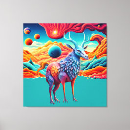 エイリアン野生生物 キャンバスプリント