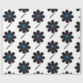 エイリアン開花 ラッピングペーパー (フラット)