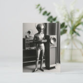 エイリアン音楽 ポストカード (スタンド正面)