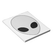 エイリアン頭 ノートパッド (アングル)