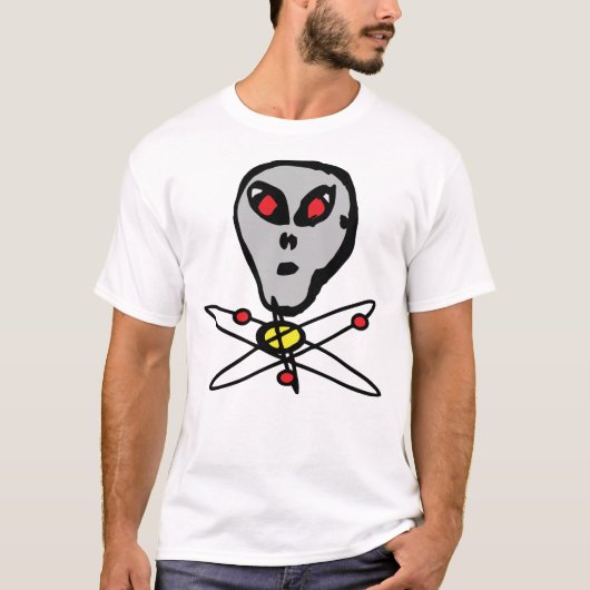 エイリアン頭 Tシャツ (正面)