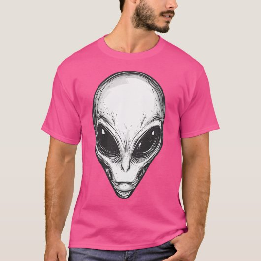 エイリアン頭 Tシャツ (正面)