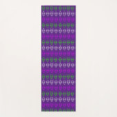 エイリアン顔トリオ ヨガマット (正面)