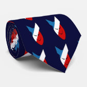 エイリアン顔ハッピーボムタイ ネクタイ (ロール)