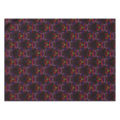 エイリアン顔パターン テーブルクロス (正面(横))