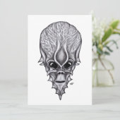 エイリアン顔、アフリカスカル顔面再建 (スタンド正面)