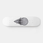 エイリアン顔、アフリカスカル顔面再建 スケートボード (横)