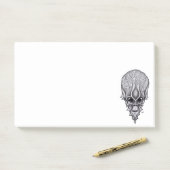 エイリアン顔、アフリカスカル顔面再建 ポストイット (デスク)